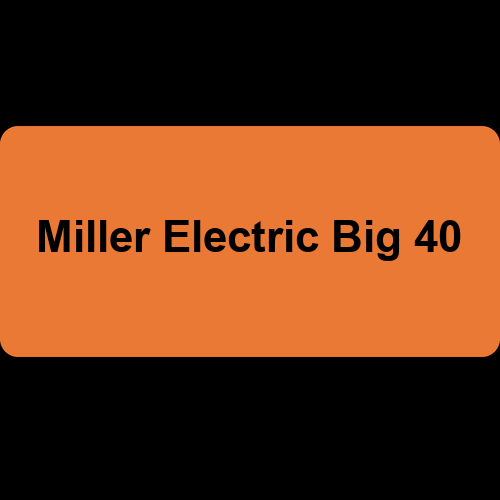Miller Electric Big 40